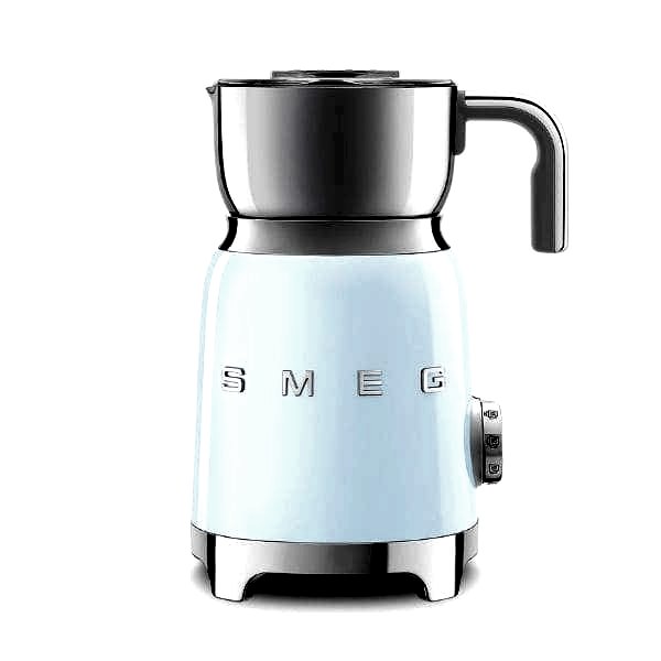 smeg süt köpürtme makinası açık mavi