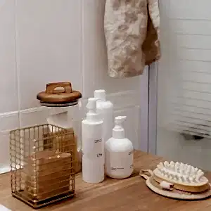 küöük banyo dekorasyonu fikirleri